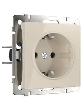 Розетка с заземлением Werkel слоновая кость W1171003 4690389155741