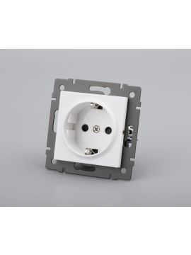 Механизм электрической розетки Arlight SCT-MEU1-PL-WH-V (250V, 16A) 049814