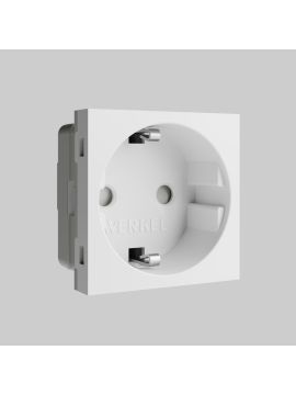 Розетка Werkel модульная Slot с заземлением и шторками 4690389211744 W1171160 a069368