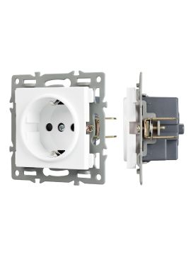 Механизм электрической розетки Arlight SCT-MEU1-PL-WH (250V, 16A) 043730