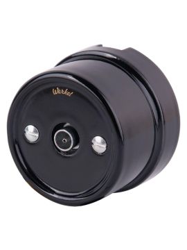 ТВ розетка Werkel Retro черная WL18-02-05 4690389100819