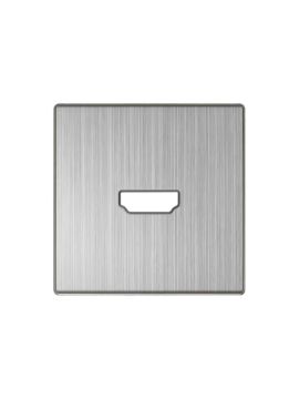 Накладка Werkel для розетки HDMI глянцевый никель WL02-HDMI-CP 4690389119569