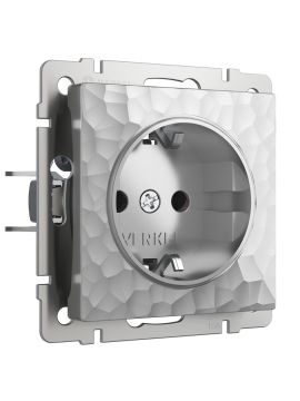 Розетка Werkel Hammer серебряный 4690389162800