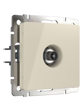 ТВ-розетка оконечная Werkel слоновая кость W1183003 4690389155802