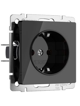 Розетка с заземлением и шторками Werkel 4690389197710 W1171148 a064042