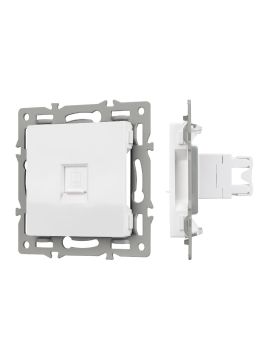 Механизм компьютерной розетки Arlight SCT-MPC1-PL-WH 045301