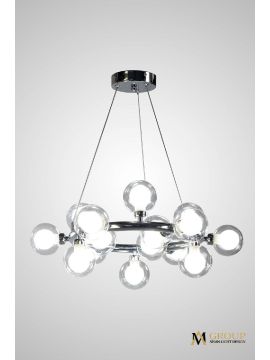 Подвесная люстра AM Group AM470 D500 CROM