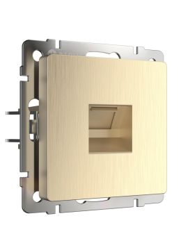 Розетка Ethernet RJ-45 Werkel шампань рифленый W1181010 4690389160608