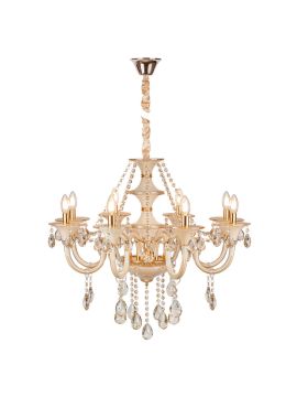 Подвесная люстра AM Group KAMILA SP8 GOLD