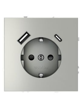 Розетка с USB, A+C Voltum S70 VLS040505