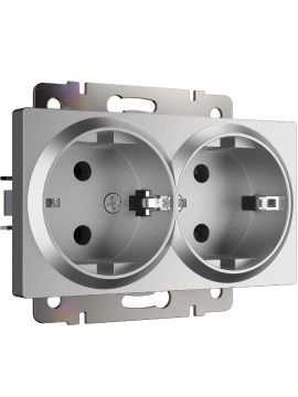 Розетка двойная с заземлением Werkel W1172065 4690389195617 a063619