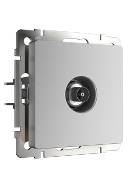 ТВ-розетка оконечная Werkel серебряный W1183006 4690389156533