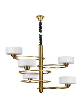 Подвесная люстра AM Group AM3341 SP5 GAB