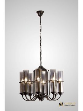 Подвесная люстра AM Group AM263-8 BK
