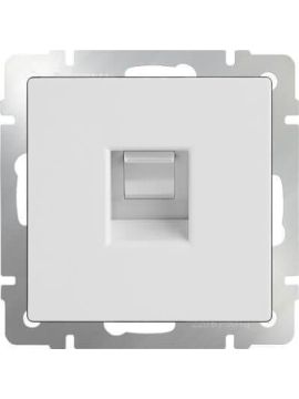 Розетка Werkel Ethernet RJ-45 белая WL01-RJ-45 4690389045653