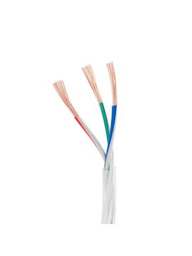 Провод питания Arlight ARL-20AWG-CLEAR-3Wire-CU-Double (3x0.75mm, 2.5m) 047557