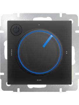 Терморегулятор электромеханический для теплого пола Werkel WL08-40-01 черный 4690389132704