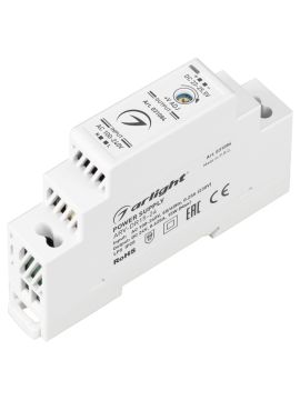 Блок питания Arlight ARV-DR15-24 (24V, 0.63A, 15W) 031084