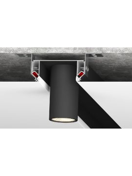 Профиль для декоративных ниш и потолков Denkirs Flod DK5850-BK