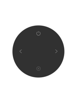 Пульт Arlight SMART-801-22-1G-DIM Black (3V, Magnet, 2.4G) 046475