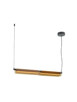 Подвесная люстра Maytoni Flat MOD296PL-L20BC3K