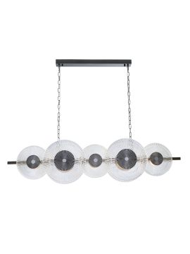 Подвесная люстра Newport 4545+5/S black glossy М0068705