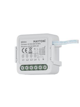 W-Fi выключатель четырехканальный Maytoni Smart home MD004