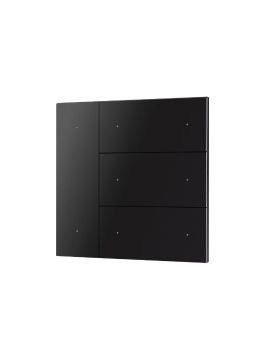 Накладка панели Arlight KNX-23-4G-SUF Black (Backlight) 051083