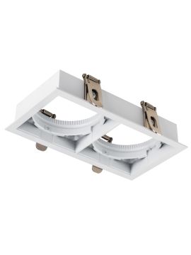 Рамка двойная квадратная встраиваемая для светодиодных модулей 0750xx Lightstar Stella 075226