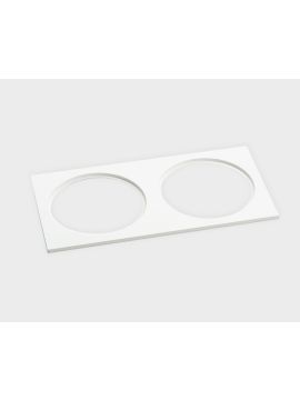 Двойная рамка Italline IT08-8038 white