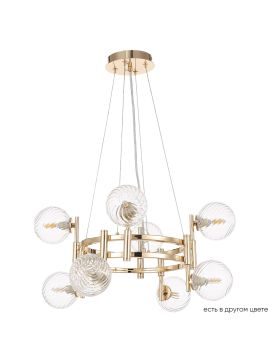 Подвесная люстра Crystal Lux LUXURY SP8 GOLD