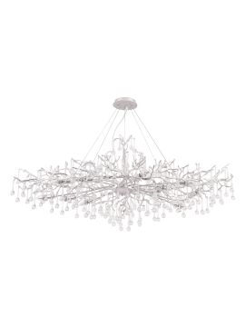 Подвесная люстра Crystal Lux REINA V2 SP16 L1500 SILVER PATINA