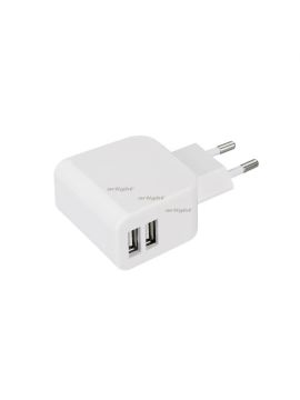 Блок питания Arlight ARDV-16-5V-USB DUO (5V, 3.1A, 16W, White) 023249