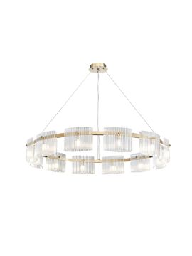 Подвесная люстра Newport 4539+3/S gold М0066742