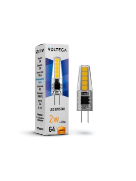 Лампа светодиодная Voltega G4 2W 2800K VG9-K1G4warm2W 7144 УЦ