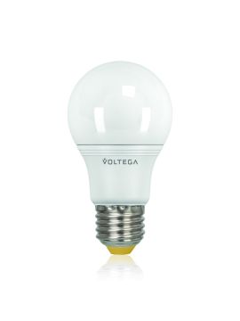 Лампа светодиодная Voltega E27 8W 4000К шар матовый VG2-A2E27cold8W 5736