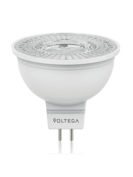 Лампа светодиодная Voltega GU5.3 4W 4000К прозрачная VG2-S1GU5.3cold4W 6950