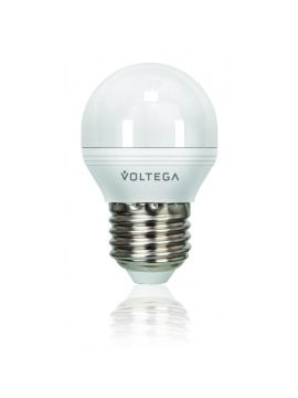 Лампа светодиодная Voltega E27 6W 2800К матовая VG3-G2E27warm6W 4722