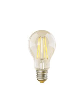 Лампа светодиодная филаментная диммируемая Voltega E27 8W 2800К груша прозрачная VG10-А1E27warm8W-FD 5489