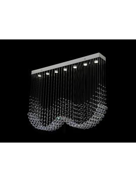 Потолочная люстра Newport Catherine 8407/PL chrome М0070323