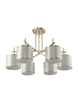 Потолочная люстра Crystal Lux Sergio PL6 Gold