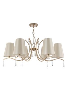Подвесная люстра Crystal Lux Renata SP6 Gold