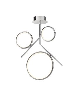 Подвесная светодиодная люстра Mantra Olimpia Cromo 6591