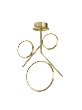 Подвесная светодиодная люстра Mantra Olimpia Oro 6581