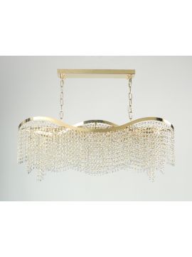 Подвесная люстра Newport 10559+4/S gold М0066779