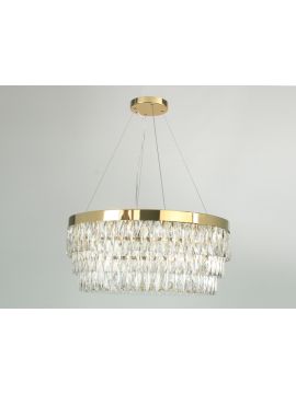 Подвесная люстра Newport 10120+13/S gold М0067002