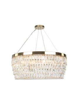 Подвесная люстра Newport 10120+15/S gold М0067000