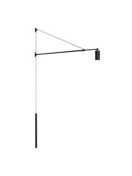 Настенный светильник Arlight SP-KANEL-WALL-6W Warm3000 (BK, 36 deg, 230V, TELESCOPIC) (IP20 Металл) 059601