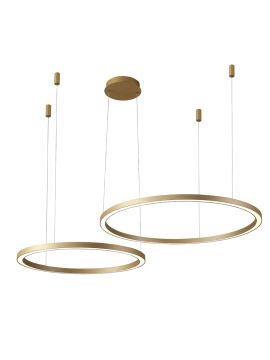 Подвесная люстра Crystal Lux FORTUNA SP123W LED GOLD