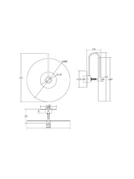 Настенный светильник Maytoni Mare MOD305WL-01CH